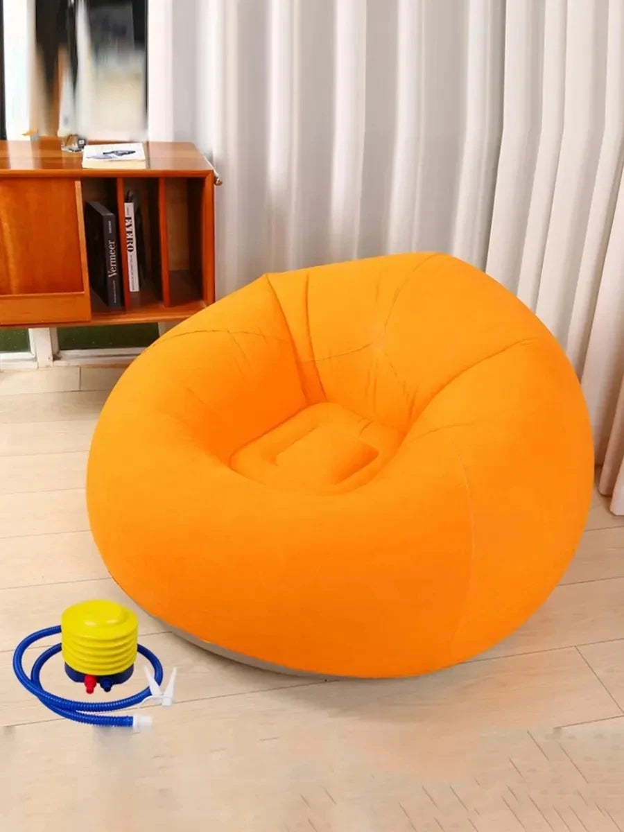 Inflatable Lazy Sofa Folding Portable Lounge Chair