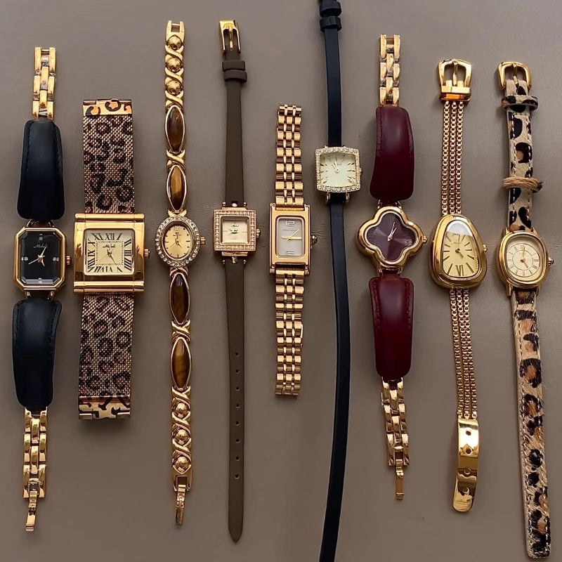 Antique Japanese Medieval Wristwatches Quartz Watches