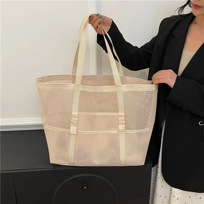 Portable Mesh Beach Bag