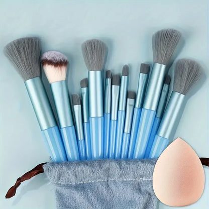 Makeup Brushes Set Foundation Eyeshadow Blush Powder