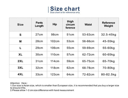 Casual Bottoms Elastic Waist Sports Short Pants