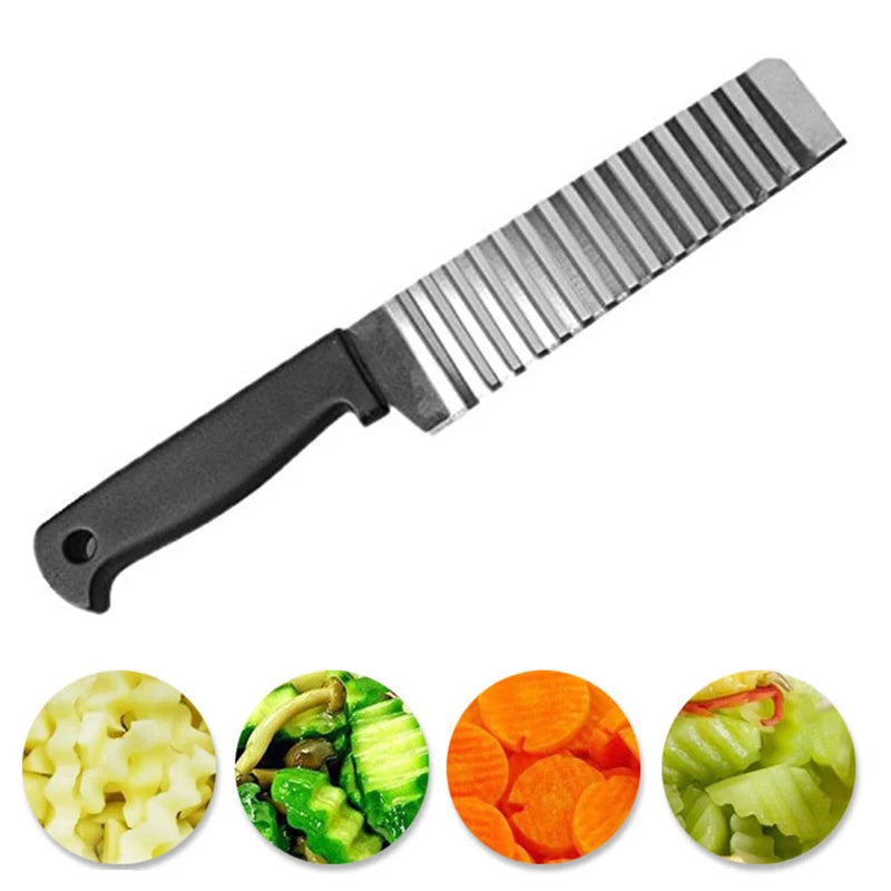 Stainless Steel Potato Chip Slicer Fry Maker Tools