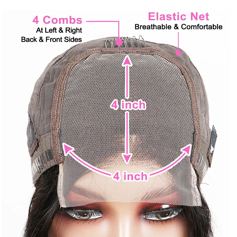 Brazilian Hair Lace Front Human Hair Wigs