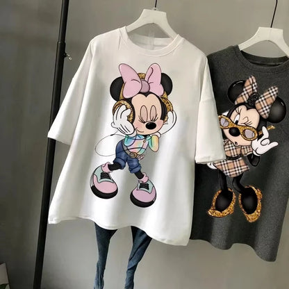 Disney Cartoon Extra Large Cotton T-shirt