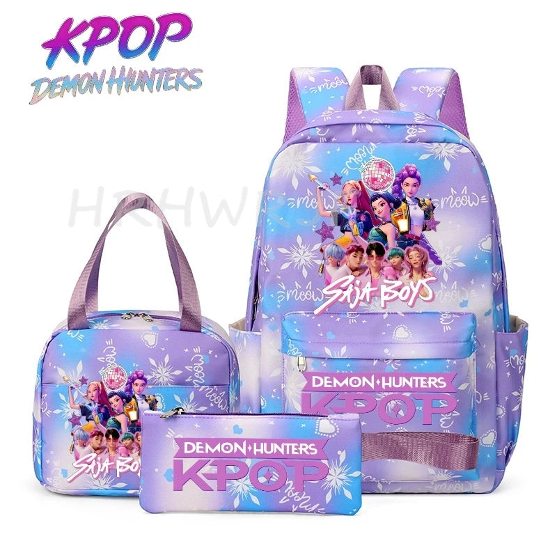 KPop Demon Hunters Backpack Simple Large Capacity