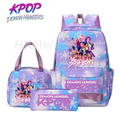 KPop Demon Hunters Backpack Simple Large Capacity