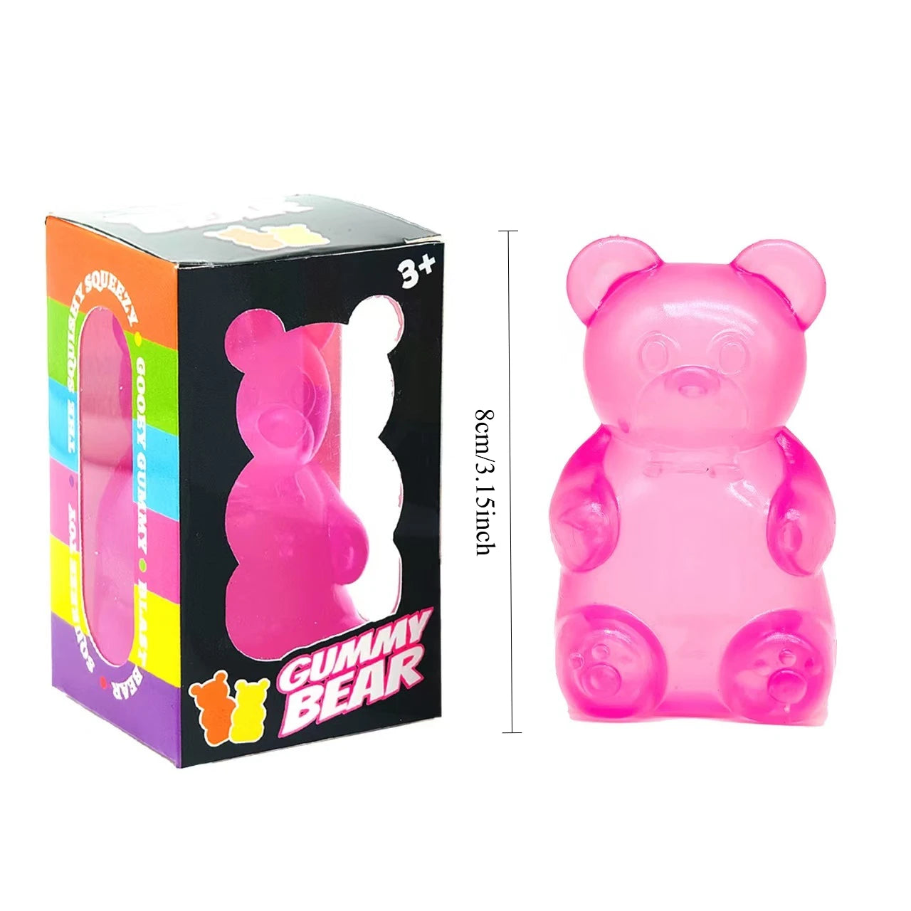 Schylling Needoh Nice Cube Sensory Squishy Stress Relief Fidget Toy
