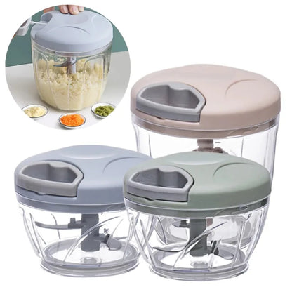 500/900ML Garlic Chopper Manual Garlic Press