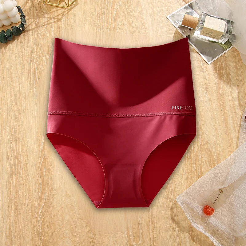 Seamless High Waist  Abdomen Hip Lift Briefs Body Shaping Lingerie