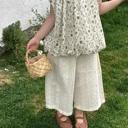 2-7-year-old Summer Wide Leg Pants
