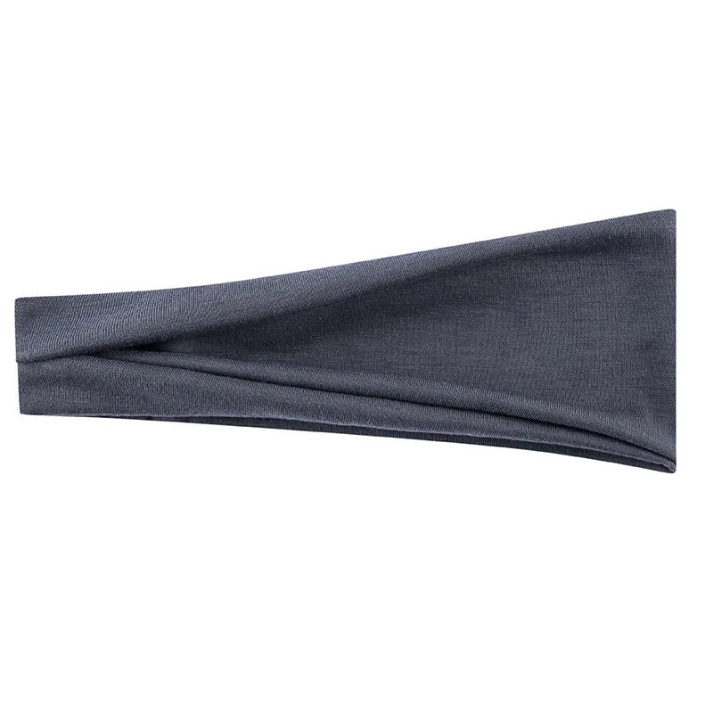 Headband Turban Solid Color Bands