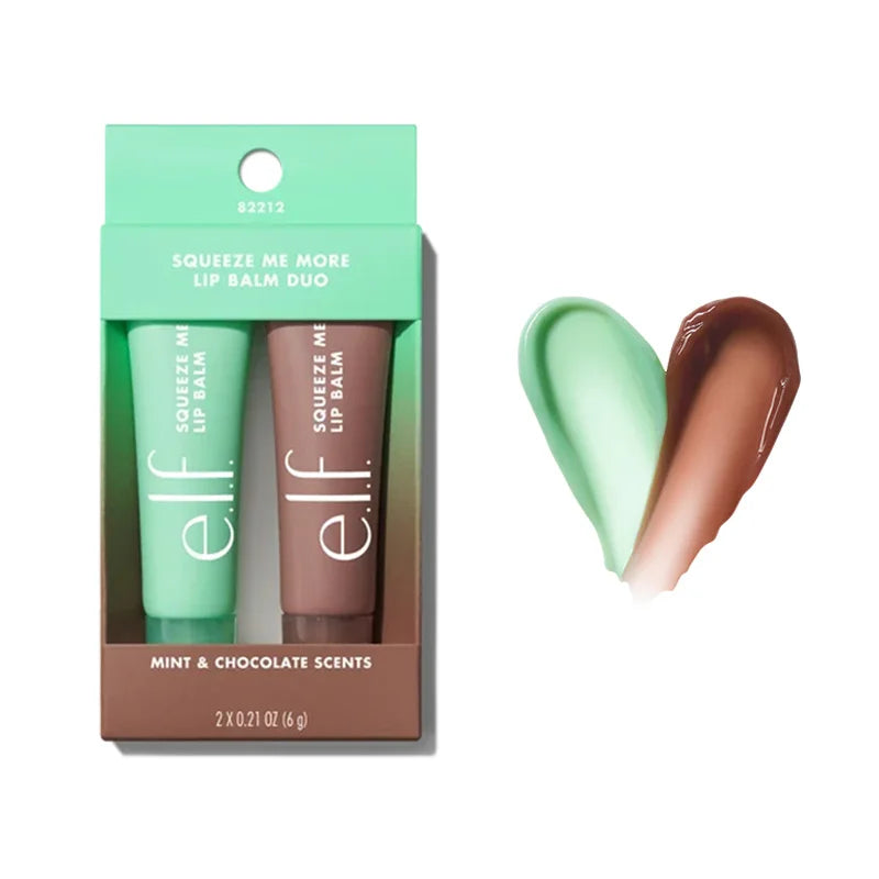 Squeeze Me More Lip Balm Duo Lip Gloss Two Tone Set