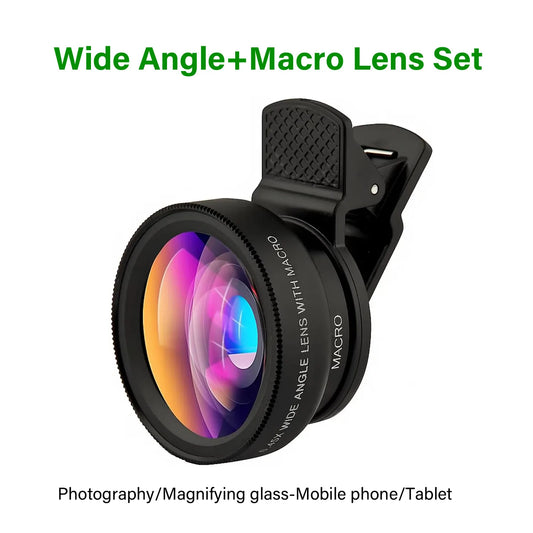 2in1 Phone Camera Lens Kit 12.5X Macro Lens