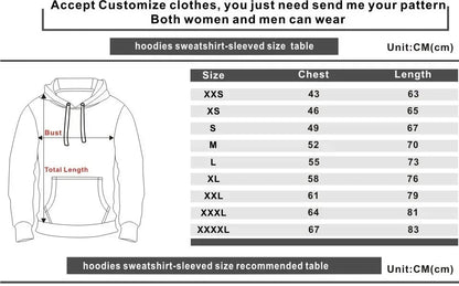 Korea Hoddies Graphic Pullover