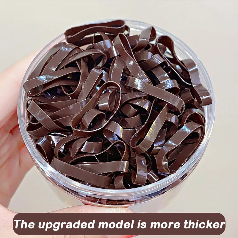 500PCS Upgraded Thickened Elastic Hair Bands
