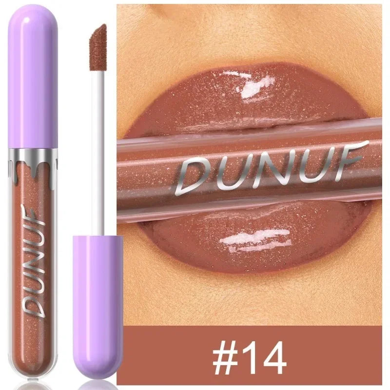1pc Metallic Liquid Lipstick Long Lasting Glitter Lip Glaze Waterproof