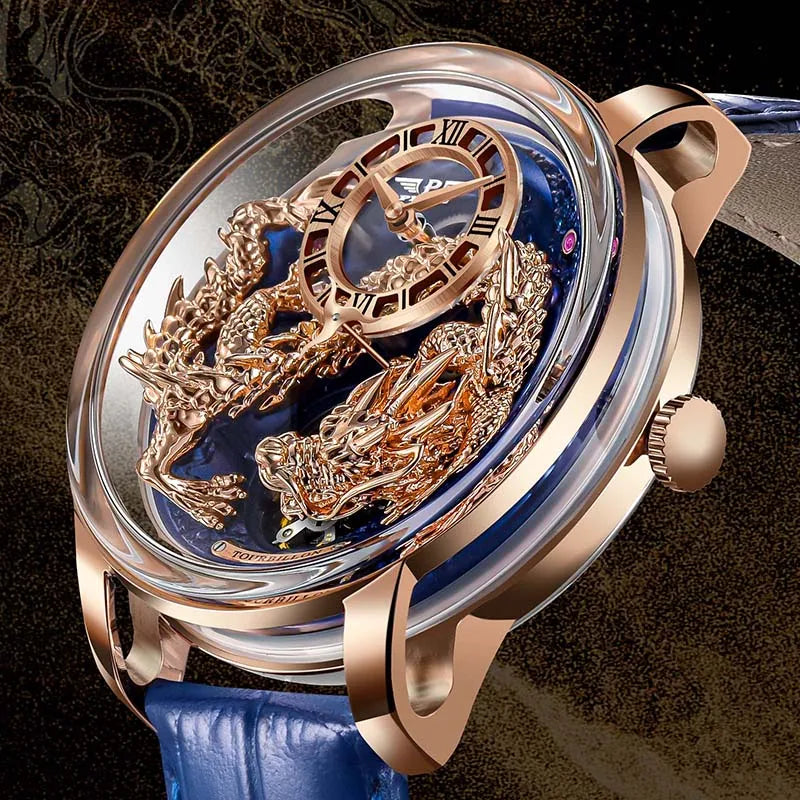 Automatic Mechanical 45.5MM Luxury High Quality Wristwatch Watch
