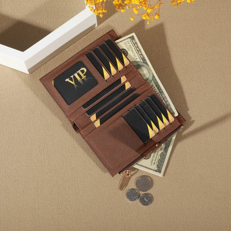 Portable Coin Credit Card Holder Wallet