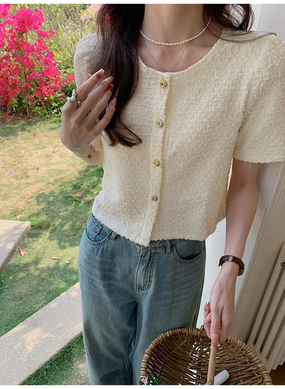 Short Sleeve O-Neck Shirt