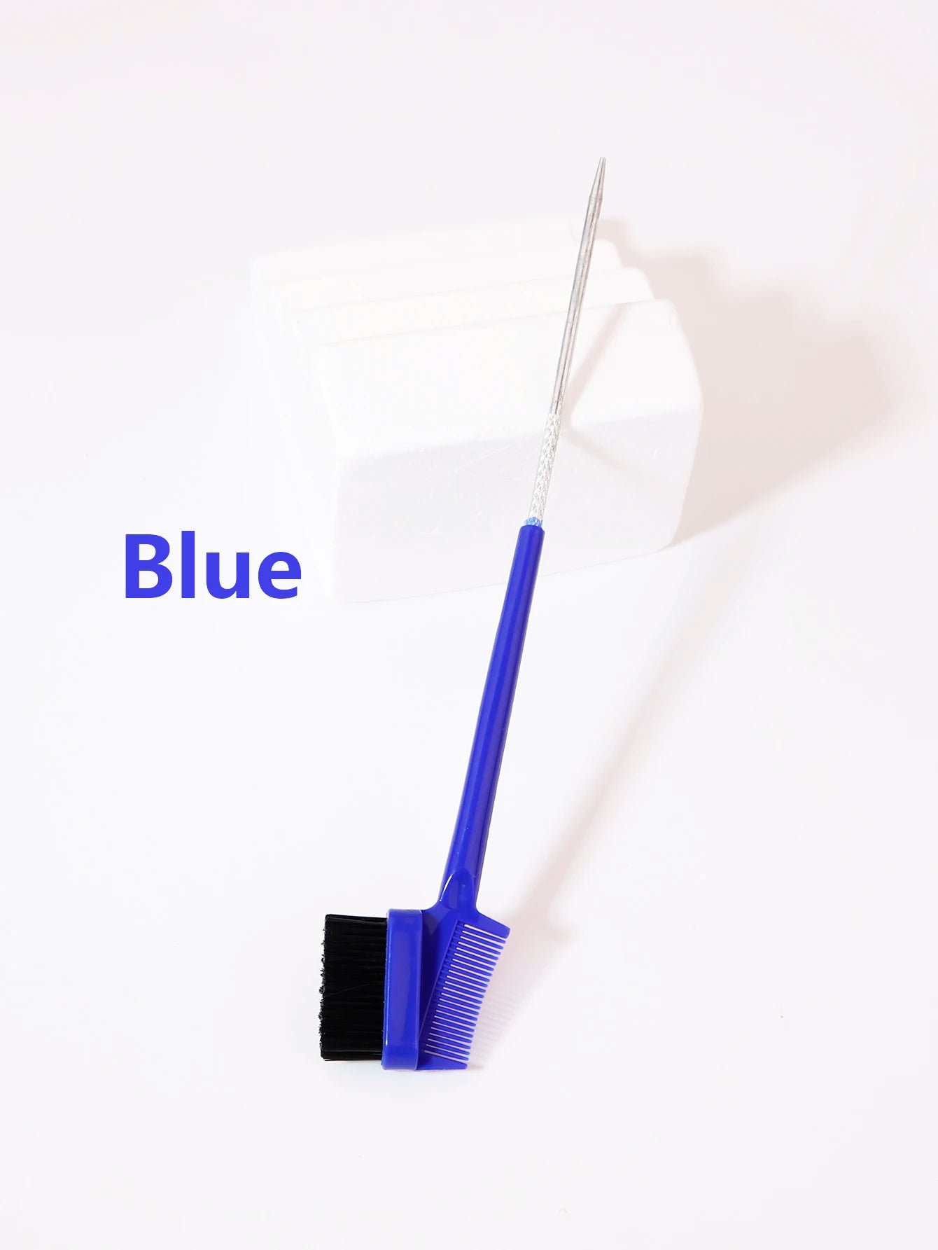 Double sided hair edge brush