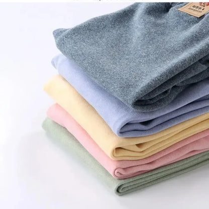 Big Size Fleece Warm Render Boys Girls Winter Velvet Leggings Pants