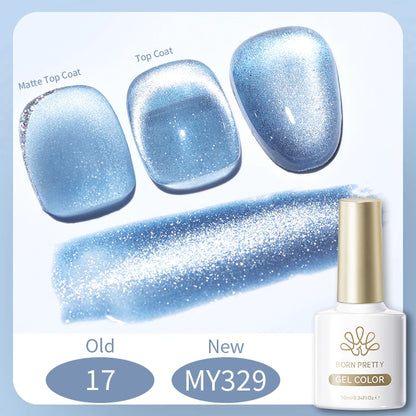 Dark Red Cat Magnetic Gel Nail Polish