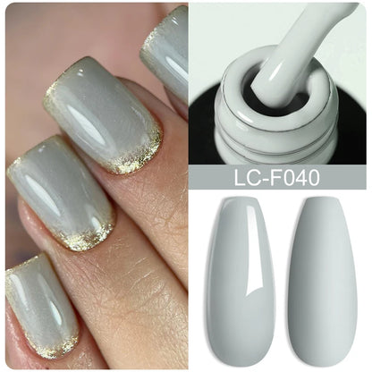 Pink Glitter Nail Gel Polish