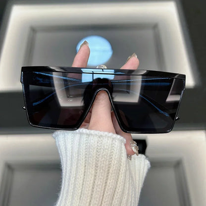 Vintage Square Retro Frame Punk Sunglasses