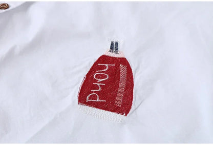 Cotton Loose Long Shirts Blouse