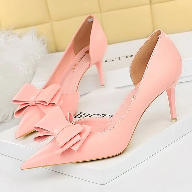 Toe Classic Pumps Sexy High Heels Shoes