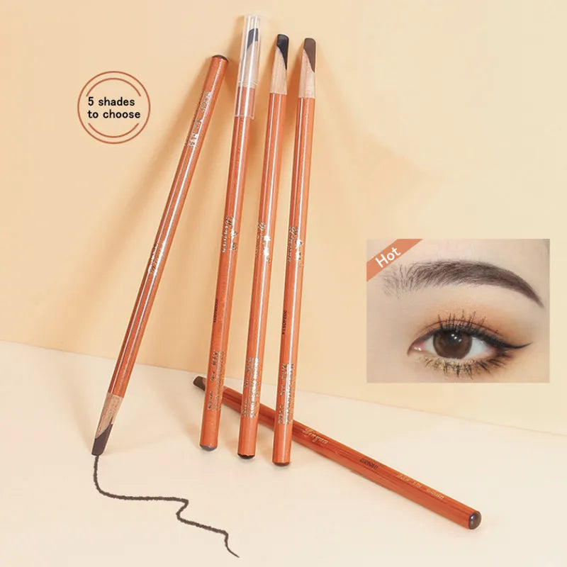 Eyebrow Pen Hard Microblading Brow Definer Enhancers Pencil Waterproof