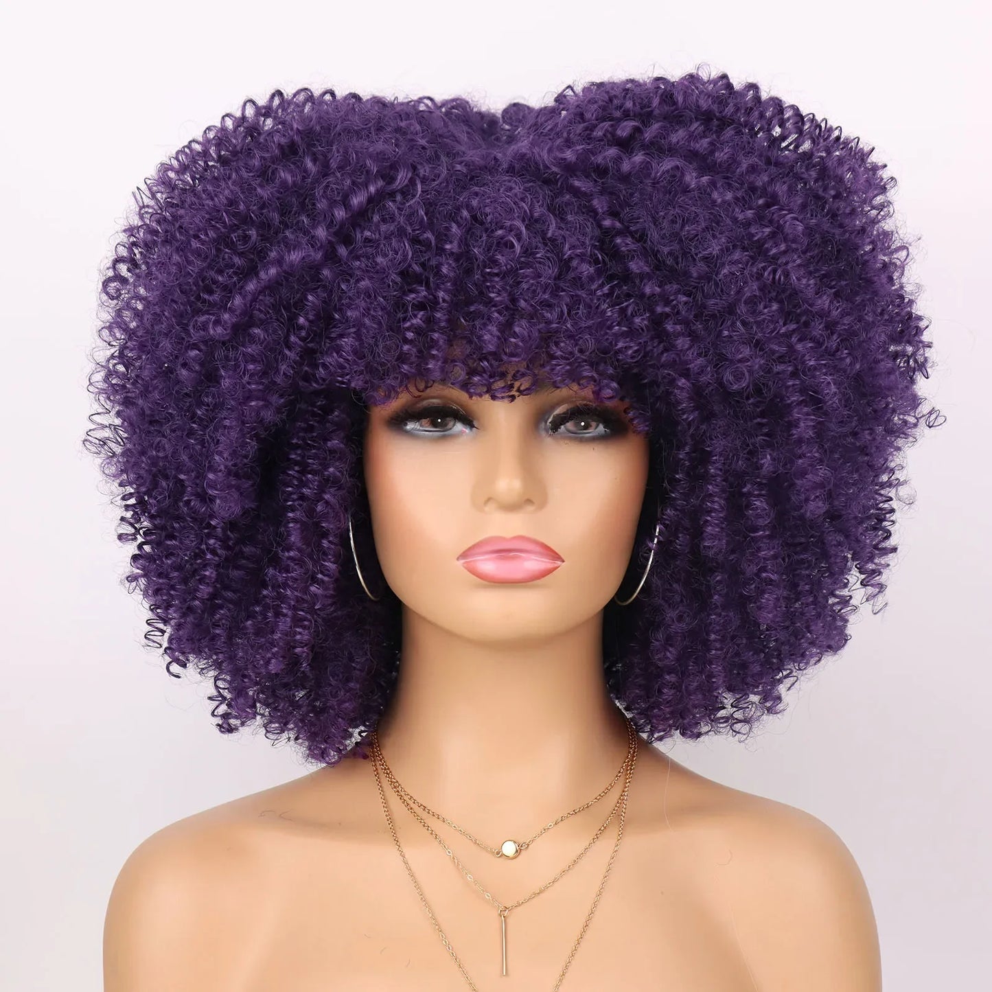 Synthetic Short Curly Wigs