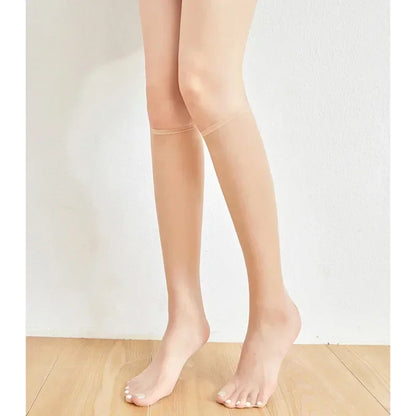 Ultra-Thin Korean Style Invisible Thigh-High Socks