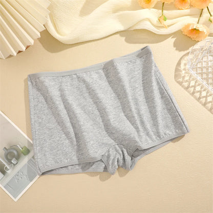 4PCS Cotton Seamless Sports Boxers Underwear  Briefs Cozy Lingerie XS-XL