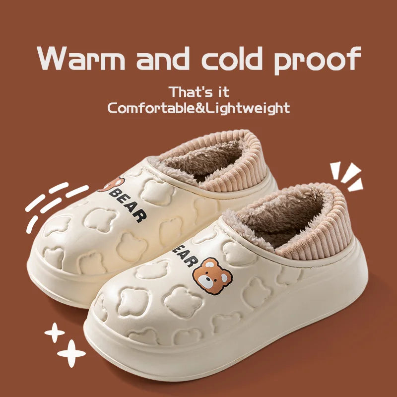 DANA Waterproof cotton slippers