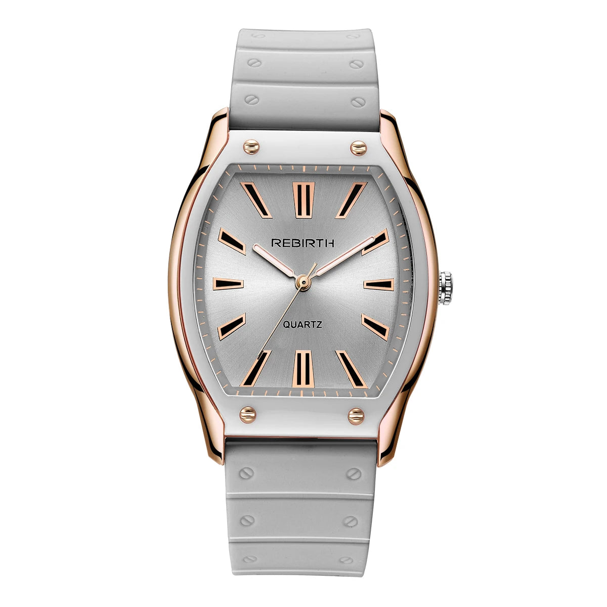 Casual Silicone Strap Quartz Watch