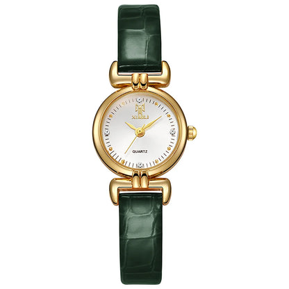 Small Simple Diamonds Quartz Wristwatch