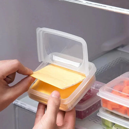 1pc Butter Cheese Storage Box Portable Refrigerator