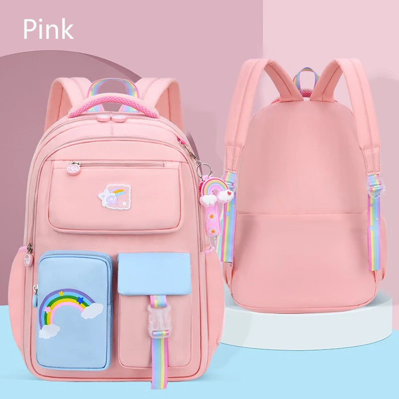 High Class Backpack Macaron Large Capacity School Bag