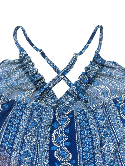 Backless Split Thigh Boho Dress