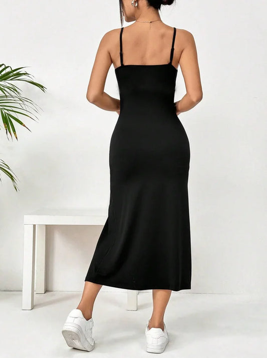 Slit Cami Dress Your Daily Essential