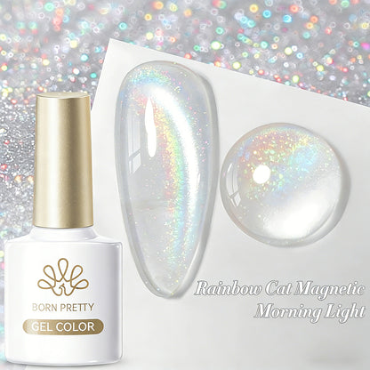 Dark Red Cat Magnetic Gel Nail Polish