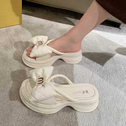 High Heels Leisure flower Slipper