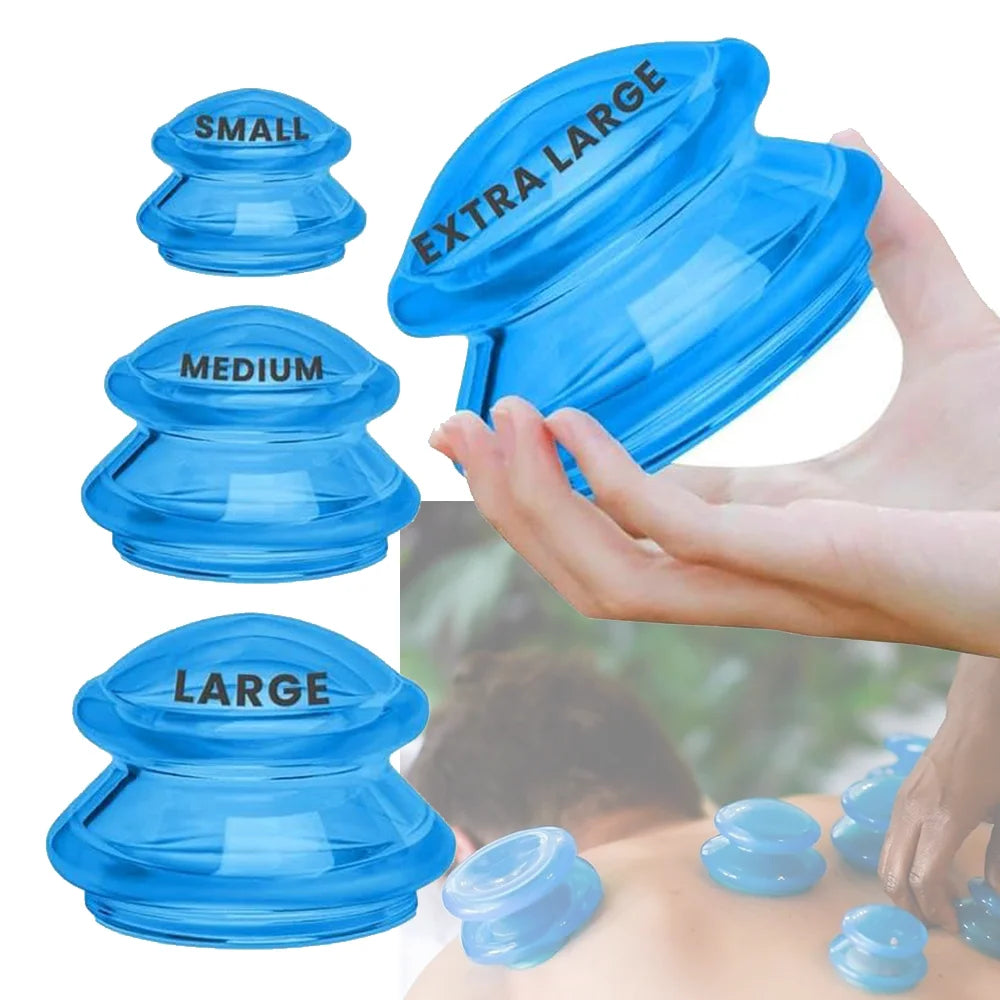 Silicone Cupping Professional Massage Set