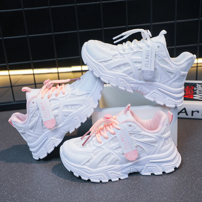 Casual Mesh Platform Tennis Sneaker