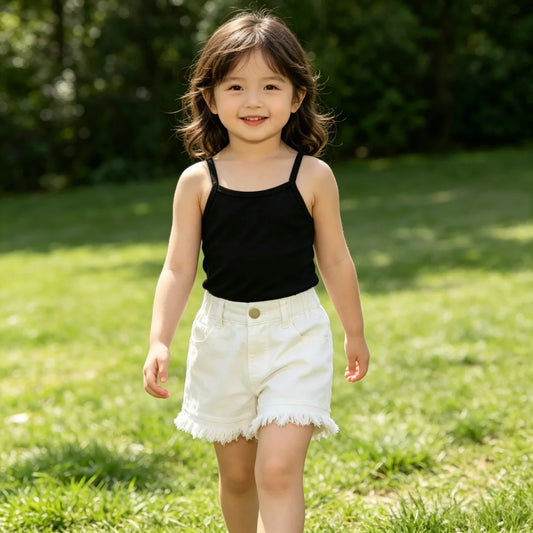 Denim Short Korean Style Jeans  Pants