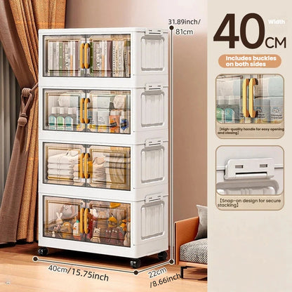Double-door living room storage cabinet