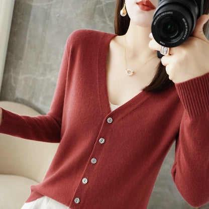 V-Neck Wind Loose Sweater