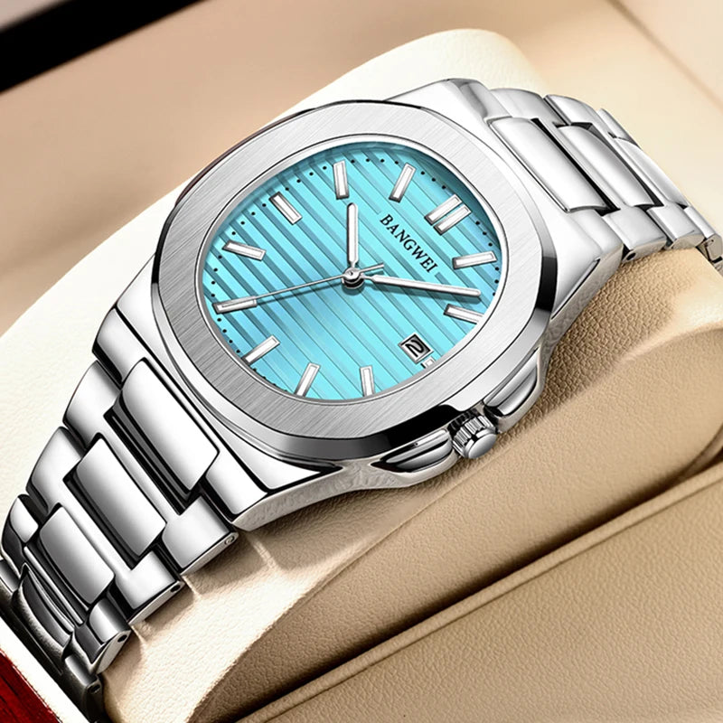 Square Luxury Bracelet Casual Waterproof Date Quartz Watches