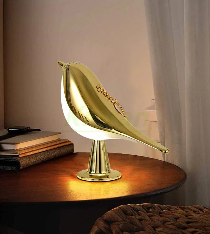 Nordic Modern Magpie Led Desk Light Bedroom Study Bedside Lamp